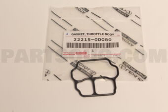 222150D080 Toyota GASKET, THROTTLE BODY COVER