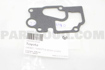 2221511110 GASKET, THROTTLE BODY COVER