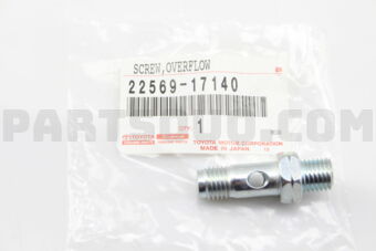 2256917140 SCREW, OVERFLOW