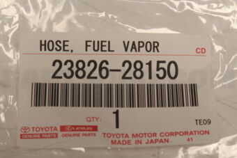 2382628150 HOSE, FUEL VAPOR FEED, NO.1