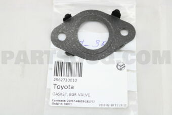 2562730010 GASKET, EGR VALVE