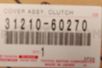 3121060270 Toyota COVER ASSY, CLUTCH