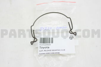 3123220020 CLIP, RELEASE BEARING HUB