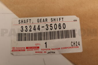 3324435060 Toyota SHAFT, REVERSE SHIFT FORK