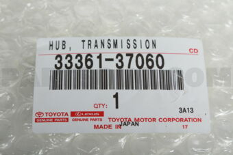 3336137060 HUB, TRANSMISSION CLUTCH, NO.1