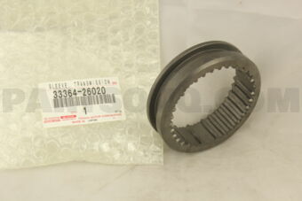 3336426020 SLEEVE, TRANSMISSION HUB, NO.2
