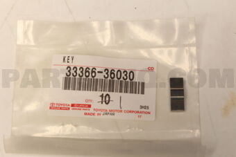 3336636030 Toyota KEY, SYNCHROMESH SHIFTING, NO.2