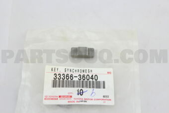 3336636040 KEY, SYNCHROMESH SHIFTING (FOR NO.