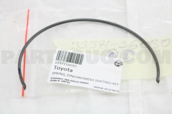 3337136030 SPRING, SYNCHROMESH SHIFTING KEY (
