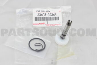 3340339345 GEAR SUB-ASSY, SPEEDOMETER DRIVEN 