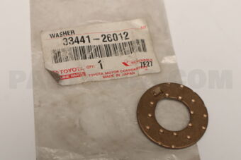 3344126012 Toyota WASHER, COUNTER GEAR CASE SIDE THRUST