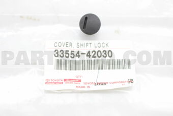3355442030 COVER, SHIFT LOCK RELEASE BUTTON