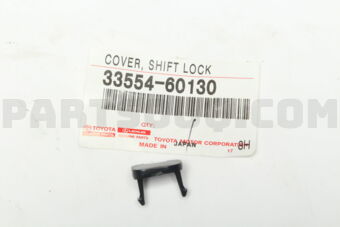 3355460130 COVER, SHIFT LOCK RELEASE BUTTON