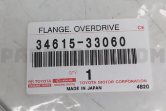 3461533060 Toyota FLANGE, OVERDRIVE CLUTCH