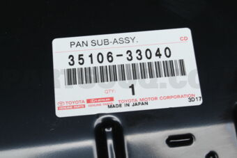 3510633040 PAN SUB-ASSY, AUTOMATIC TRANSAXLE OIL