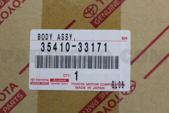 3541033171 BODY ASSY, TRANSMISSION VALVE
