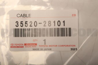 3552028101 CABLE ASSY, THROTTLE