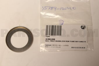 3578912040 Toyota RACE, THRUST BEARING (FOR FRONT PLANETARY FLANGE FRONT)