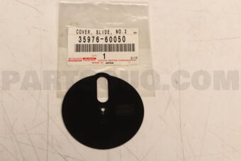 3597660050 Toyota COVER, SLIDE, NO.2 (FOR POSITION INDICATOR)