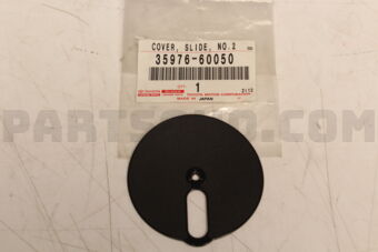 3597660050 Toyota COVER, SLIDE, NO.2 (FOR POSITION INDICATOR)