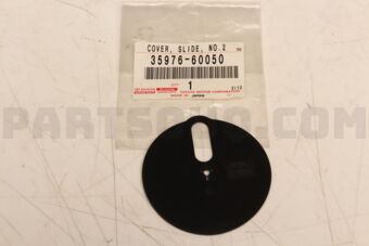 3597660050 Toyota COVER, SLIDE, NO.2 (FOR POSITION INDICATOR)
