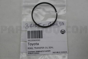 3615560030 RING, TRANSFER OIL SEAL
