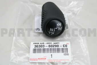 3630360290C0 KNOB SUB-ASSY, SHIFT LEVER