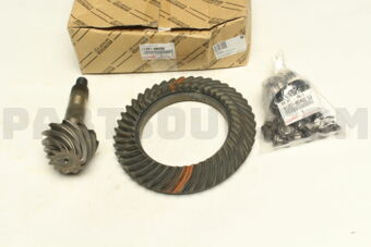 4120180496 FINAL GEAR KIT, DIFFERENTIAL, REAR
