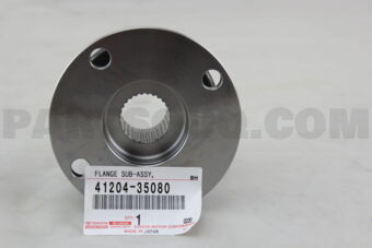4120435080 Toyota FLANGE SUB-ASSY, FRONT DRIVE PINION COMPANION, FRONT
