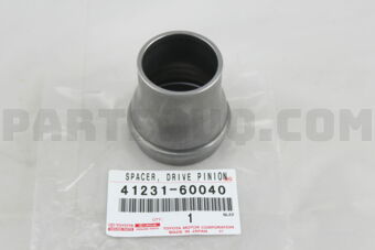 4123160040 SPACER, REAR DIFFERENTIAL DRIVE PI