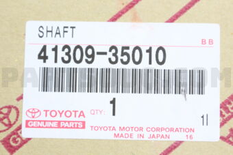4130935010 SHAFT SUB-ASSY, DIFFERENTIAL SIDE 