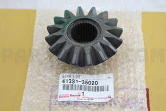 4133135020 GEAR, FRONT AXLE DIFFERENTIAL SIDE