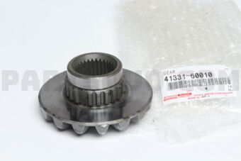 4133160010 Toyota GEAR, REAR DIFFERENTIAL SIDE