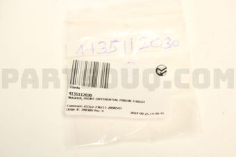 4135112030 Toyota WASHER, FRONT DIFFERENTIAL PINION THRUST