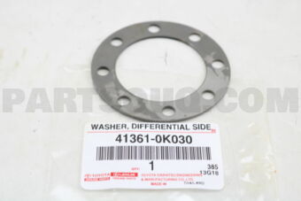 413610K030 WASHER, FRONT DIFFERENTIAL SIDE GE