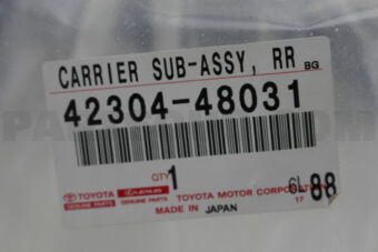 4230448031 CARRIER SUB-ASSY, REAR AXLE, RH