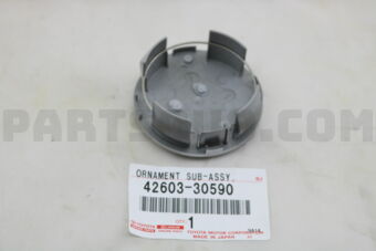 4260330590 ORNAMENT SUB-ASSY, WHEEL HUB