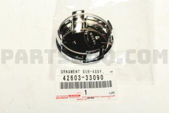 4260333090 ORNAMENT SUB-ASSY, WHEEL HUB