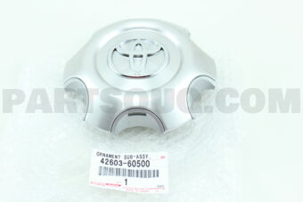4260360500 ORNAMENT SUB-ASSY, WHEEL HUB