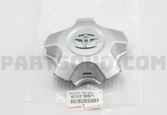 4260360671 ORNAMENT SUB-ASSY, WHEEL HUB(FOR F