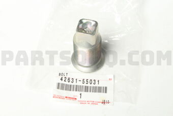 4263155031 BOLT, DOUBLE WHEEL STOP, RH