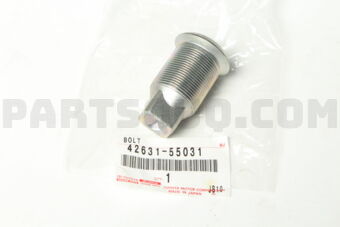 4263155031 BOLT, DOUBLE WHEEL STOP, RH