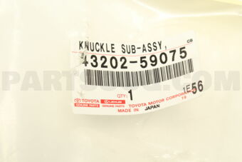 4320259075 KNUCKLE, STEERING, LH