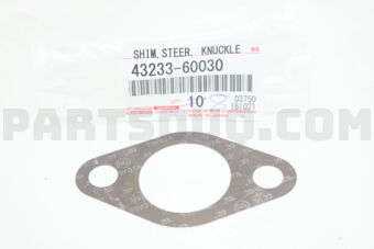 4323360030 Toyota SHIM, STEERING KNUCKLE ADJUST, NO.1