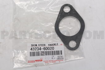 4323460020 Toyota SHIM, STEERING KNUCKLE ADJUST, NO.1