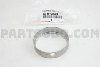 4324628020 DEFLECTOR, FRONT WHEEL BEARING DUS