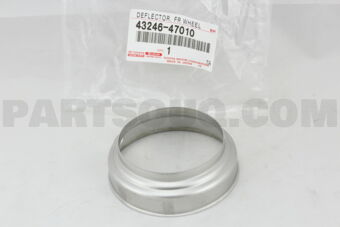 4324647010 DEFLECTOR, FRONT WHEEL BEARING DUS