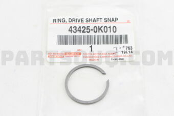 434250K010 RING, SHAFT SNAP (FOR FRONT DRIVE 