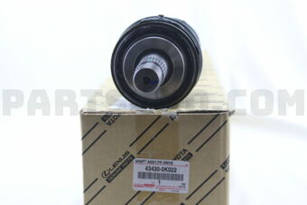 434300K022 SHAFT ASSY, FRONT DRIVE, RH/LH