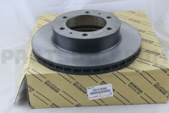 435120K060 DISC, FRONT
